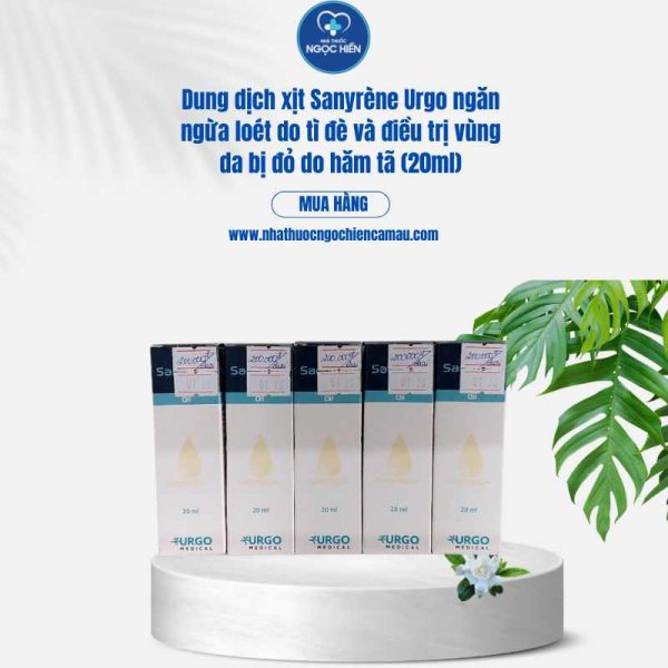 Dung dịch xịt Sanyrène Urgo