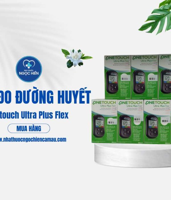 Máy đo đường huyết Onetouch Ultra Plus Flex - Giải pháp hoàn hảo để kiểm soát bệnh tiểu đường