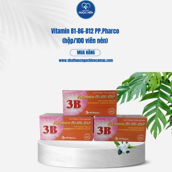 Vitamin B1-B6-B12 PP.Pharco