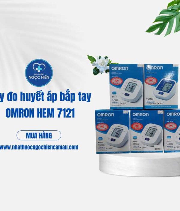 Máy đo huyết áp bắp tay OMRON HEM 7121 - Đo chuẩn xác, đa chức năng