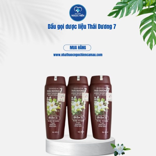 Dầu gội dược liệu Thái Dương 7