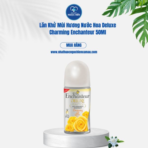 Lăn Khử Mùi Enchanteur Deluxe Charming