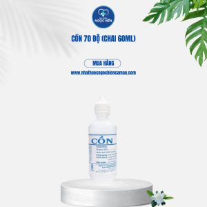 CỒN 70 ĐỘ (CHAI 60ML)