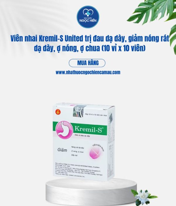 Viên nhai Kremil-S United