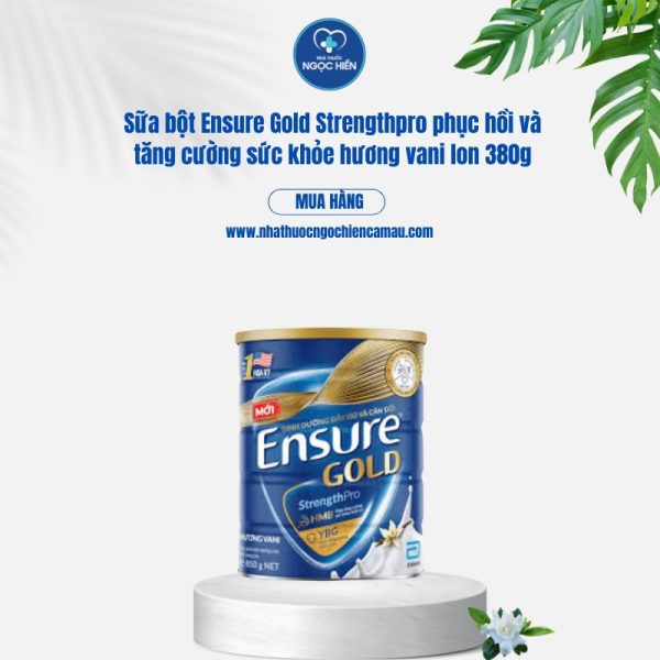Sữa bột Ensure Gold Strengthpro